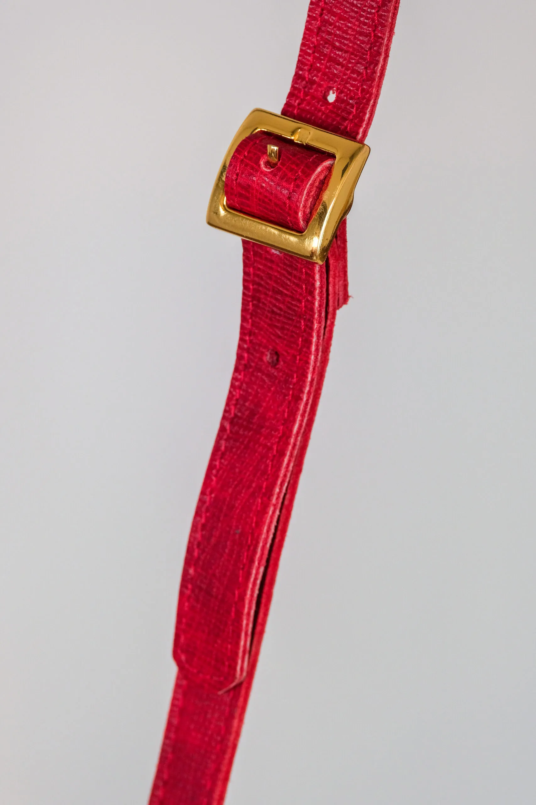 Cartera Artesana roja con mariposas - Image 4