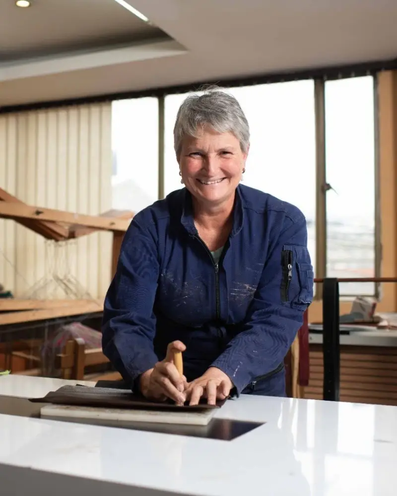 Retrato de María Alejandra, creadora de Mayaya